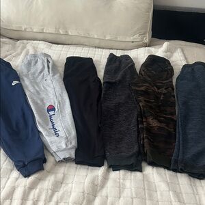 Lot of 6 Boys 10-12 Joggers Used